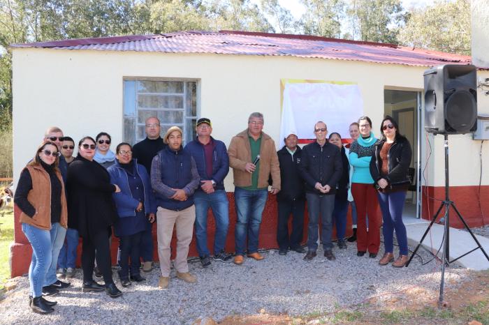 Inauguração do Posto de Saúde contou com diversos profissionais de Saúde e lideranças locais