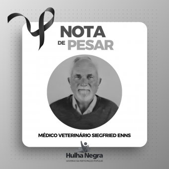 Siegfried Enns foi um dos médicos veterinários pioneiros em Hulha Negra Siegfried Enns foi um dos médicos veterinários pioneiros em Hulha Negra