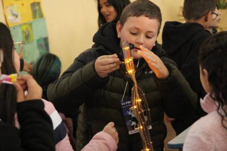 Alunos ampresentaram os trabalhos produzidos em sala de aula