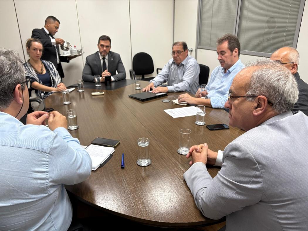 Prefeito Campani em agenda em Barsília