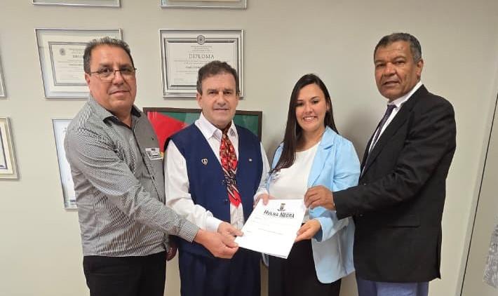 Comitiva visitou o gabinete do Deputado Federal Pompeo de Matos