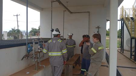 Servidores receberam treinamento para operar a ETA