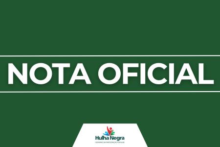 Nota Oficial