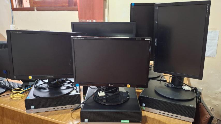 Cinco monitores já estão à disposição da Secretaria de Finanças